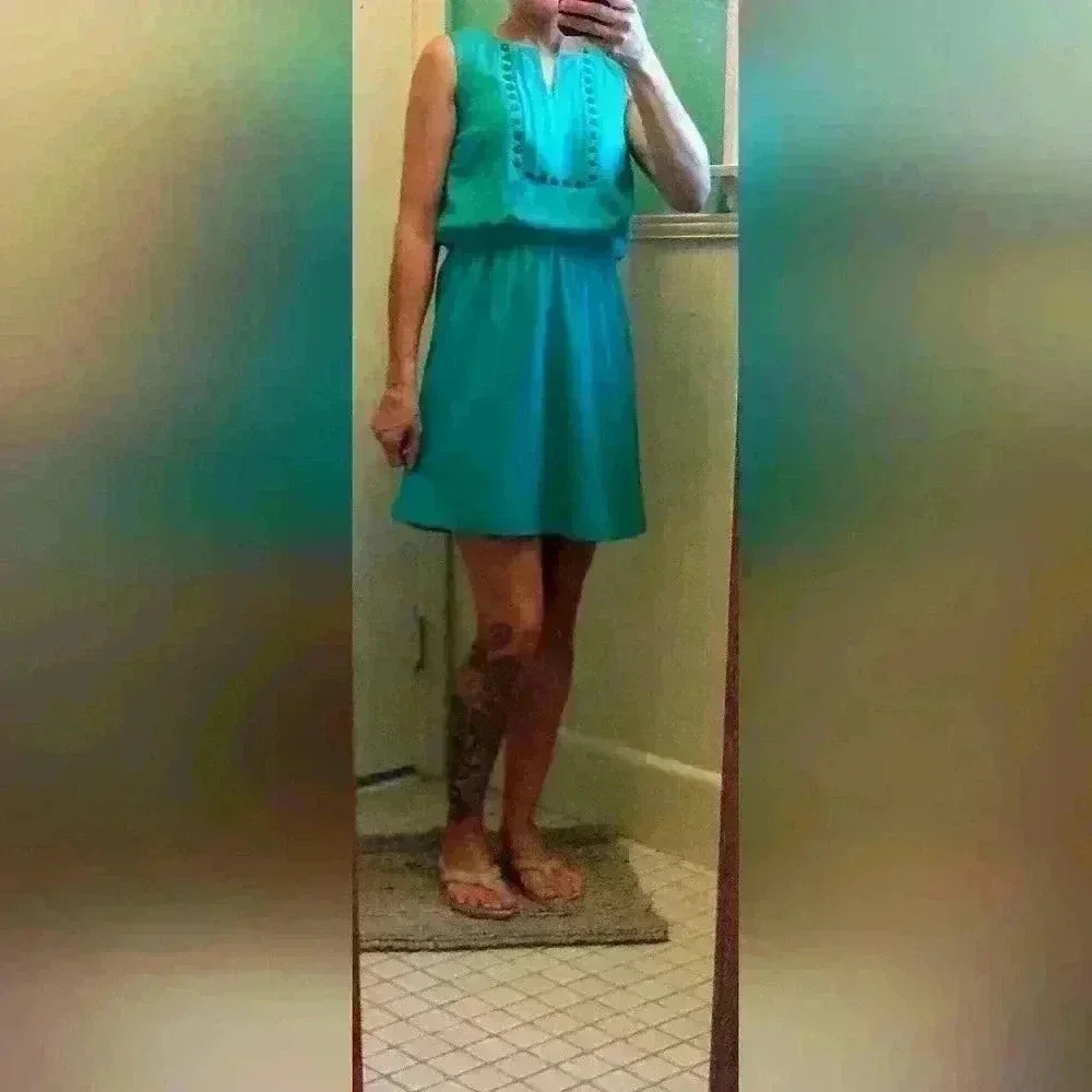Market and Spruce Teal Dress, Size XS
